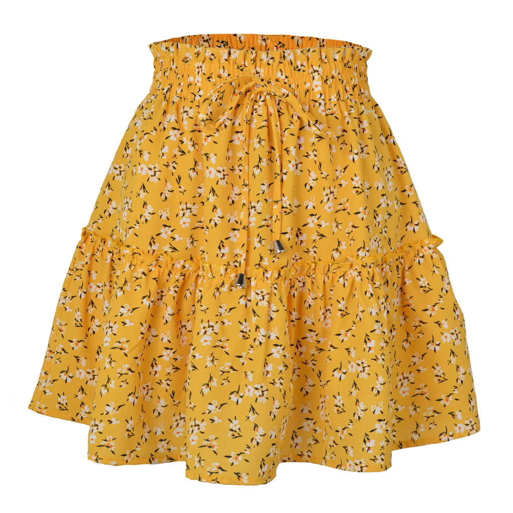 ✿ Solstice Bloom Ruffle Skirt ✿