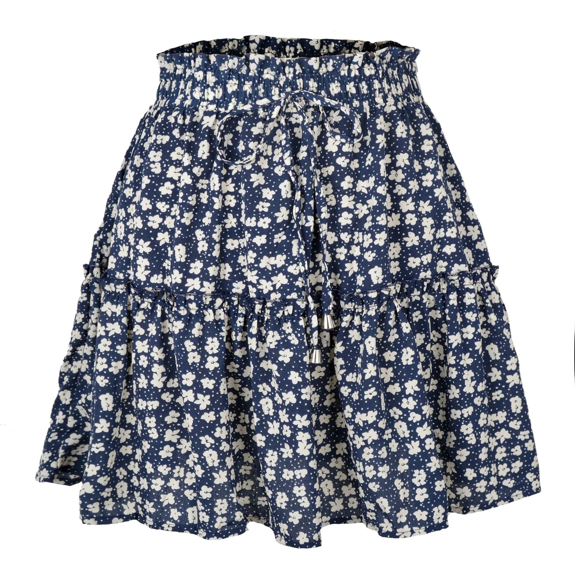 ✿ Solstice Bloom Ruffle Skirt ✿