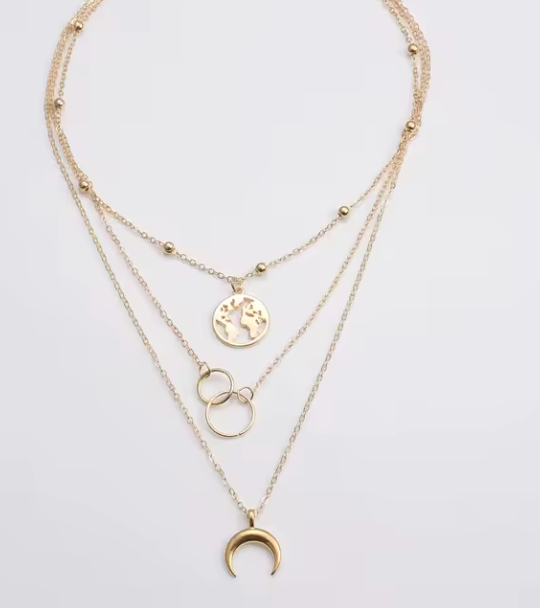 🌟 Lunaria TwinLight Necklace Set 🌟