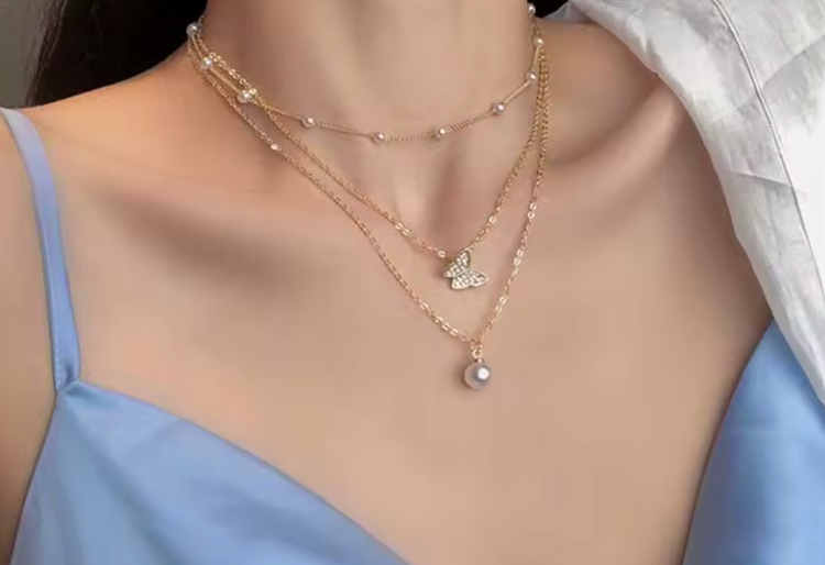 🌟 Lunaria TwinLight Necklace Set 🌟