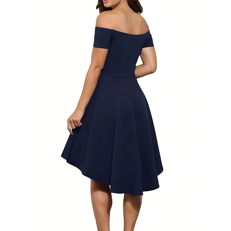 ✧ Lunaria Eclipse Asymmetry Dress