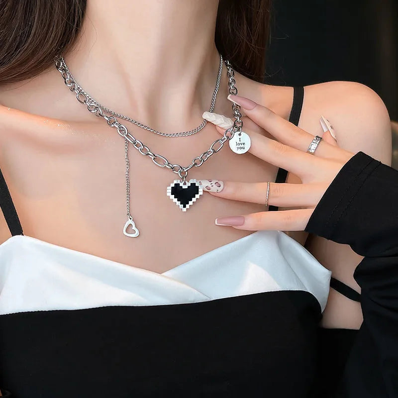 🌟 Lunaria TwinLight Necklace Set 🌟