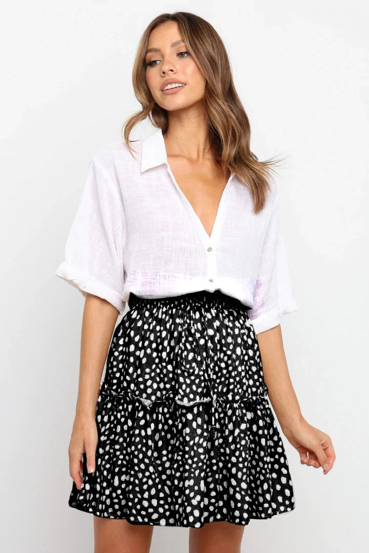 ✿ Solstice Bloom Ruffle Skirt ✿