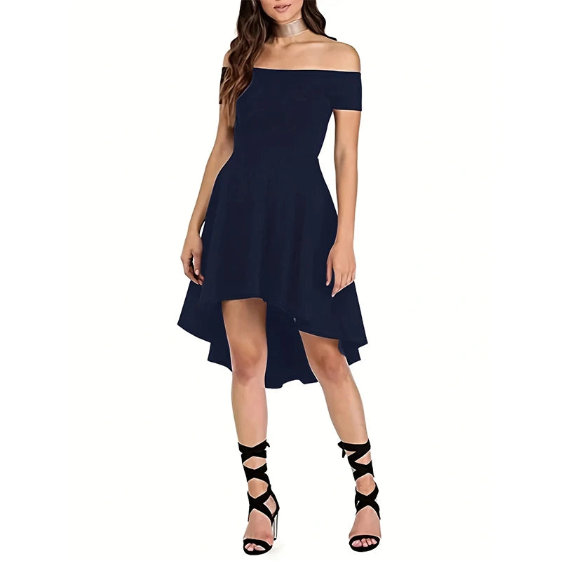 ✧ Lunaria Eclipse Asymmetry Dress