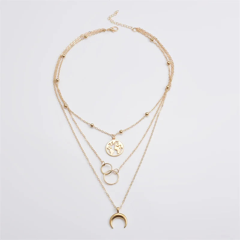 ✨ Lunaria Celestia Necklace Set ✨