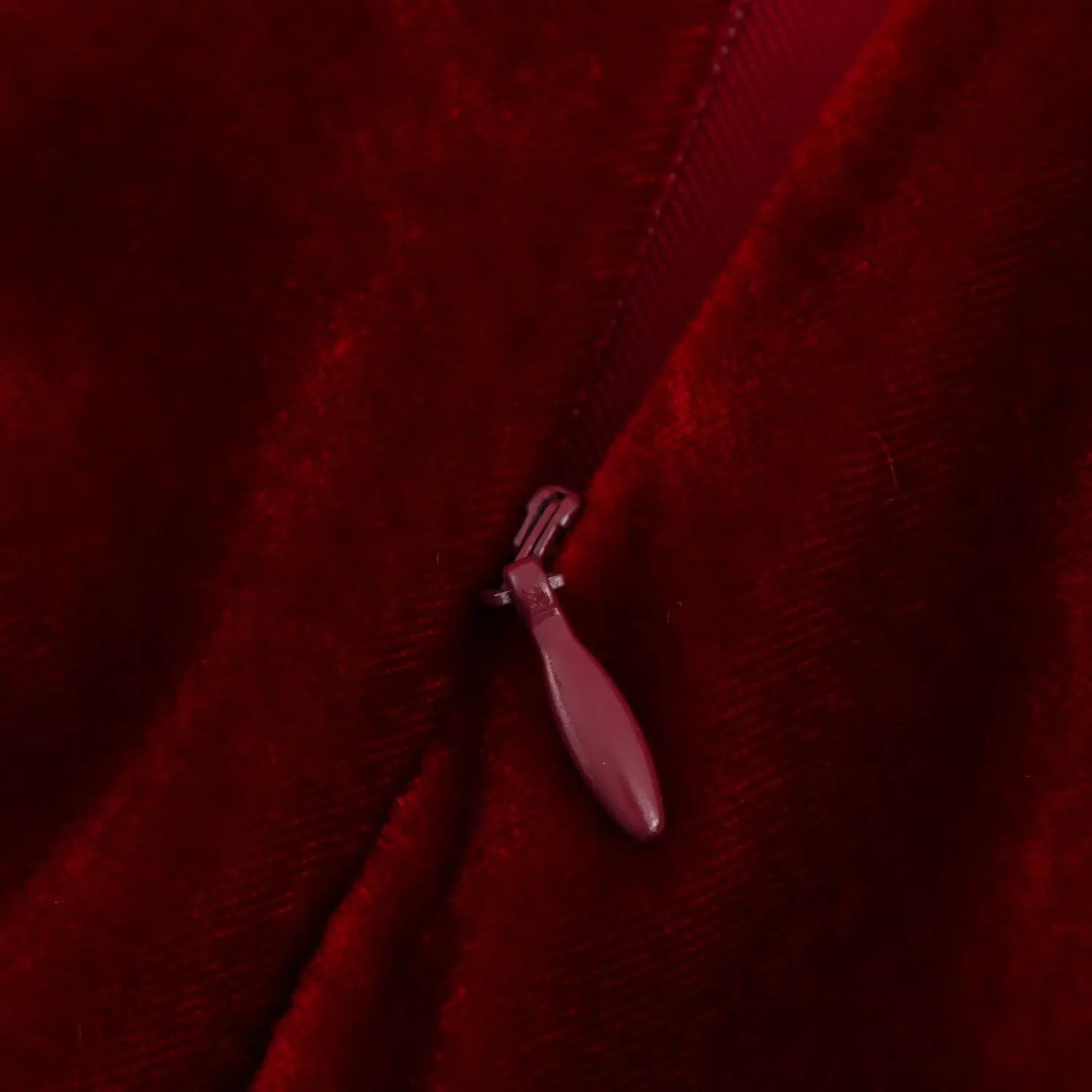 ✦ Garnet Eclipse Bow-Back Gown 𓆃