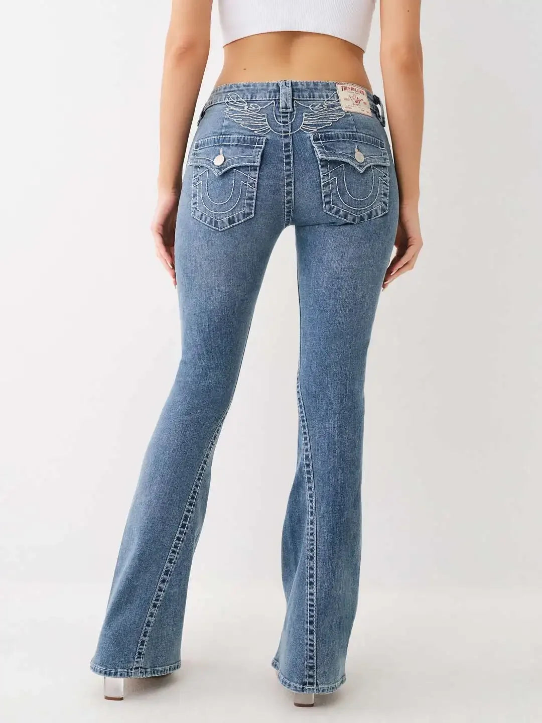🌒 Lunaria Moonflare Pocket Jeans