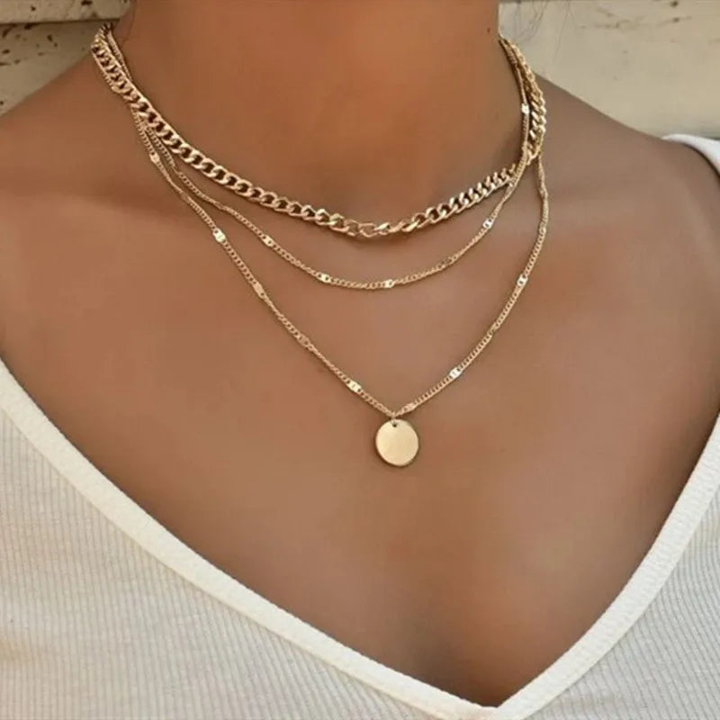 🌟 Lunaria TwinLight Necklace Set 🌟