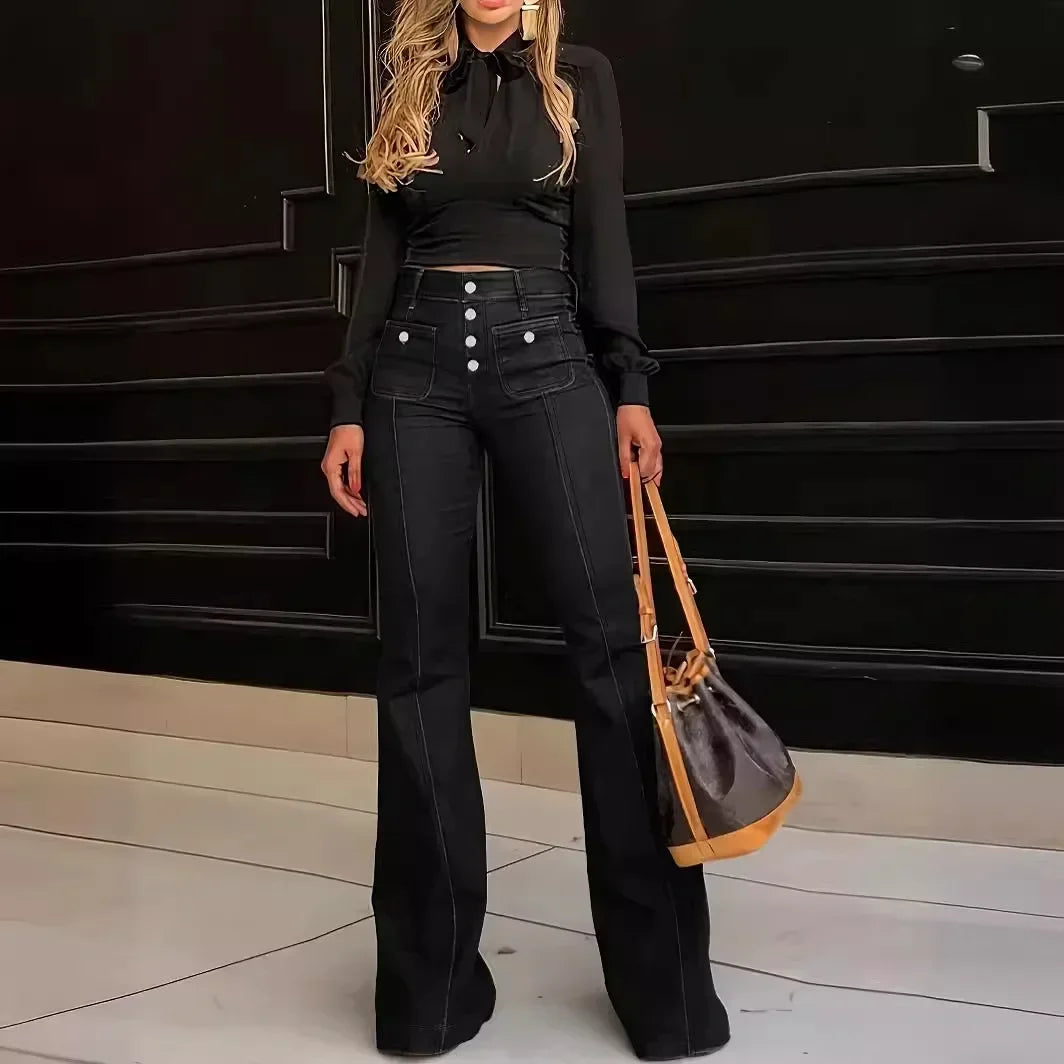 ✧ Midnight Run Flare Jeans ✦