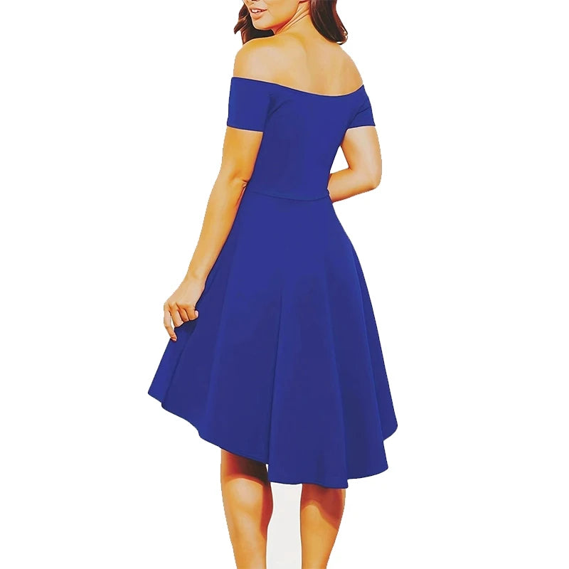 ✧ Lunaria Eclipse Asymmetry Dress