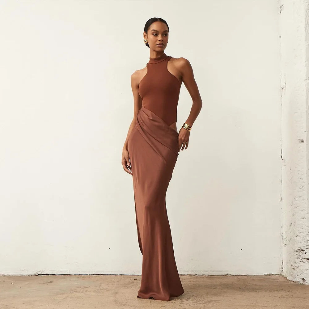 Delicate Moon Maxi Dress by Lunaria's