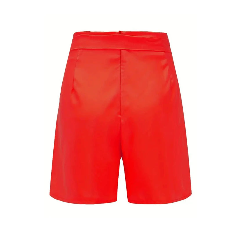 ✺ Solstice Bloom Tie-Front Shorts ☀️✶