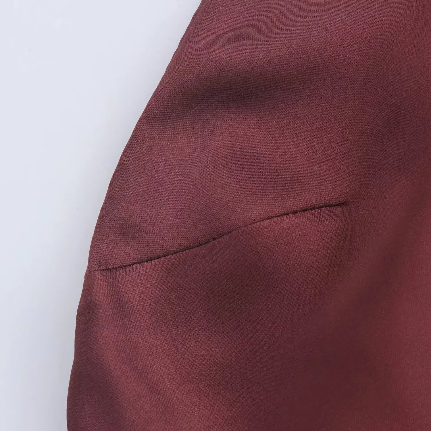 ✦ Garnet Eclipse Bow-Back Gown 𓆃