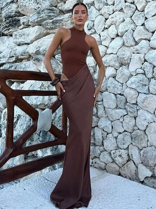 Delicate Moon Maxi Dress by Lunaria's