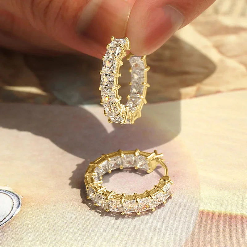 🌕 Lunaria Orbit Luxe Hoops 🌕
