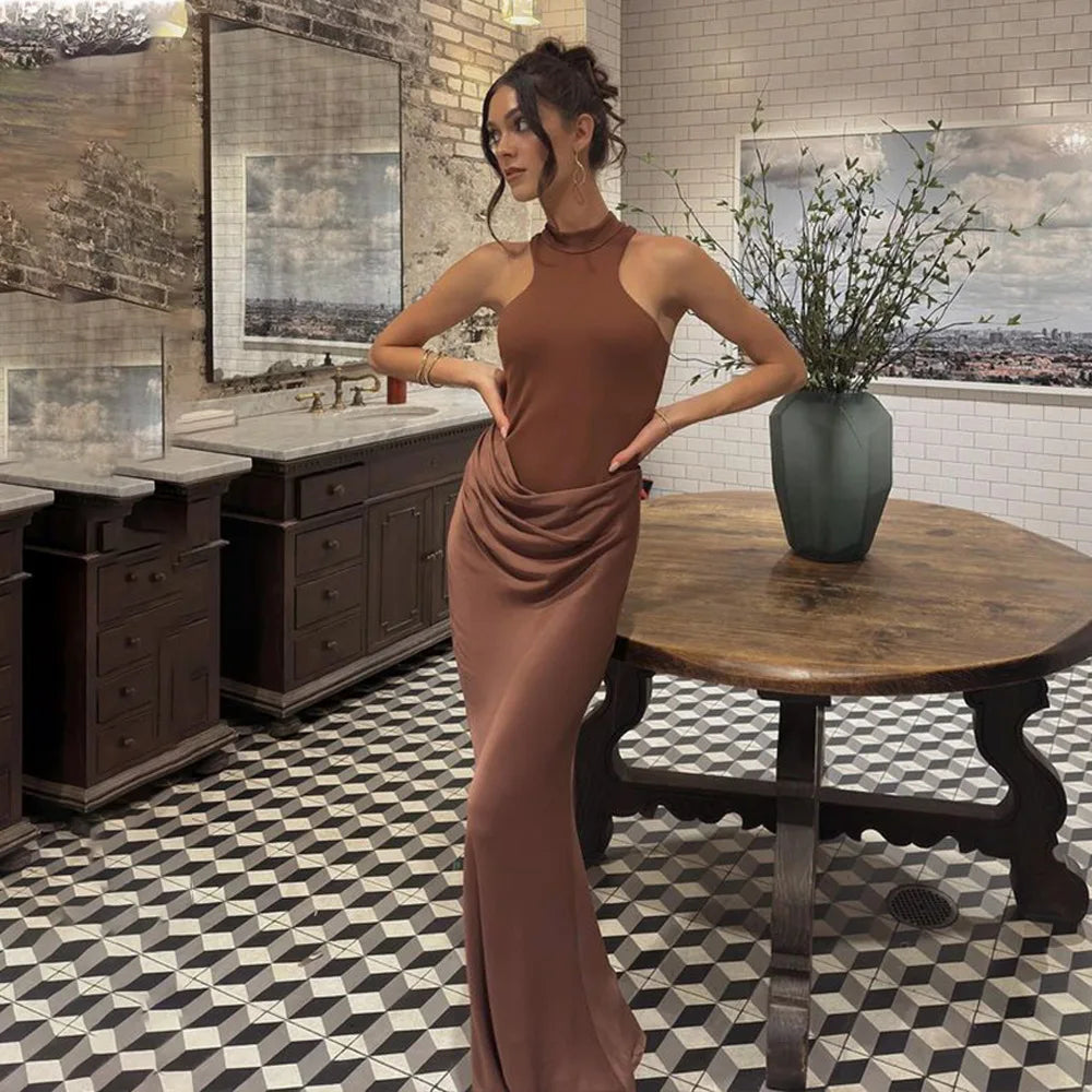 Delicate Moon Maxi Dress by Lunaria's