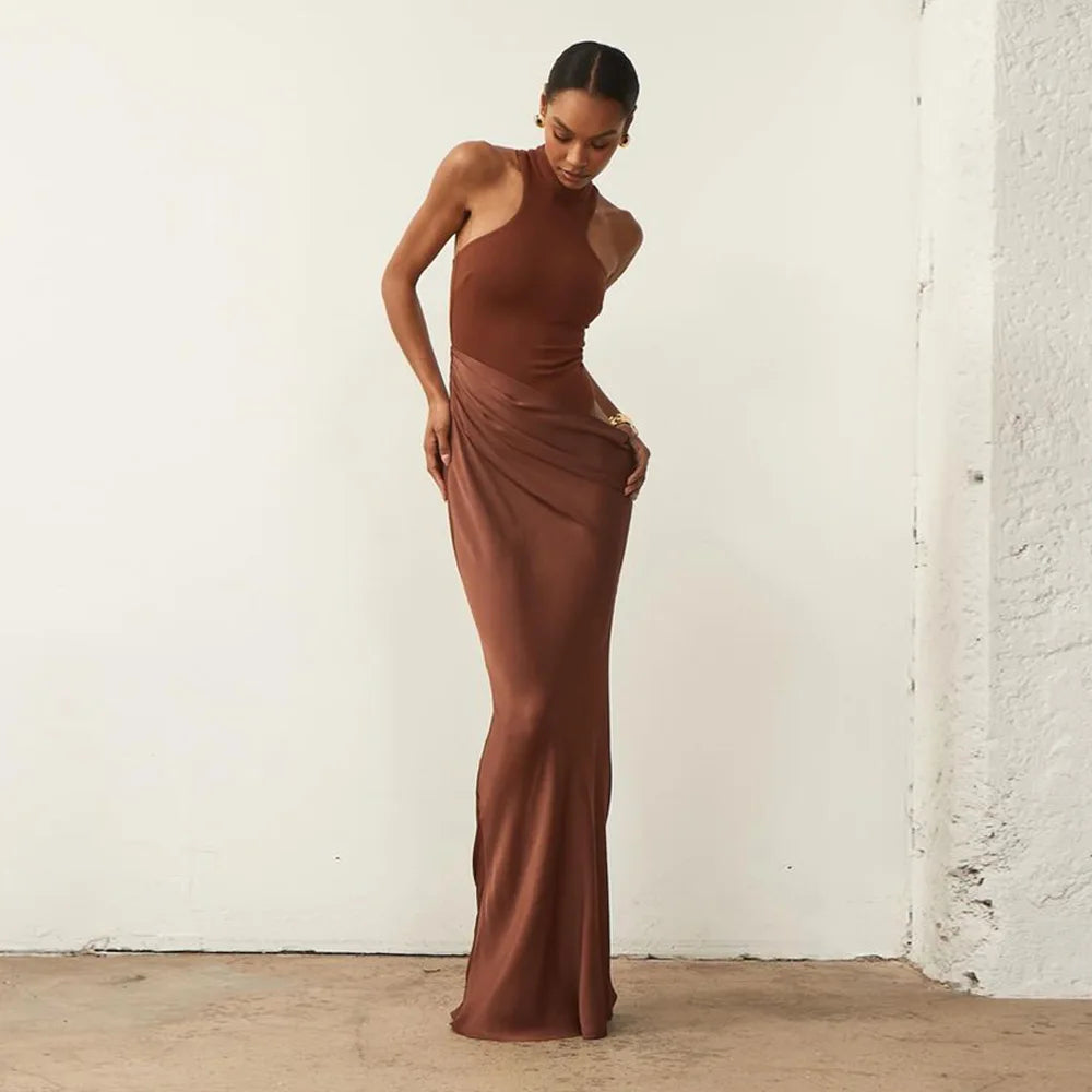 Delicate Moon Maxi Dress by Lunaria's