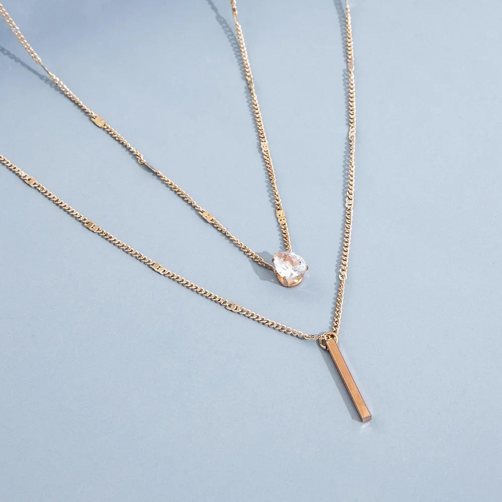 💧 Lunaria Dewline Necklace 💧