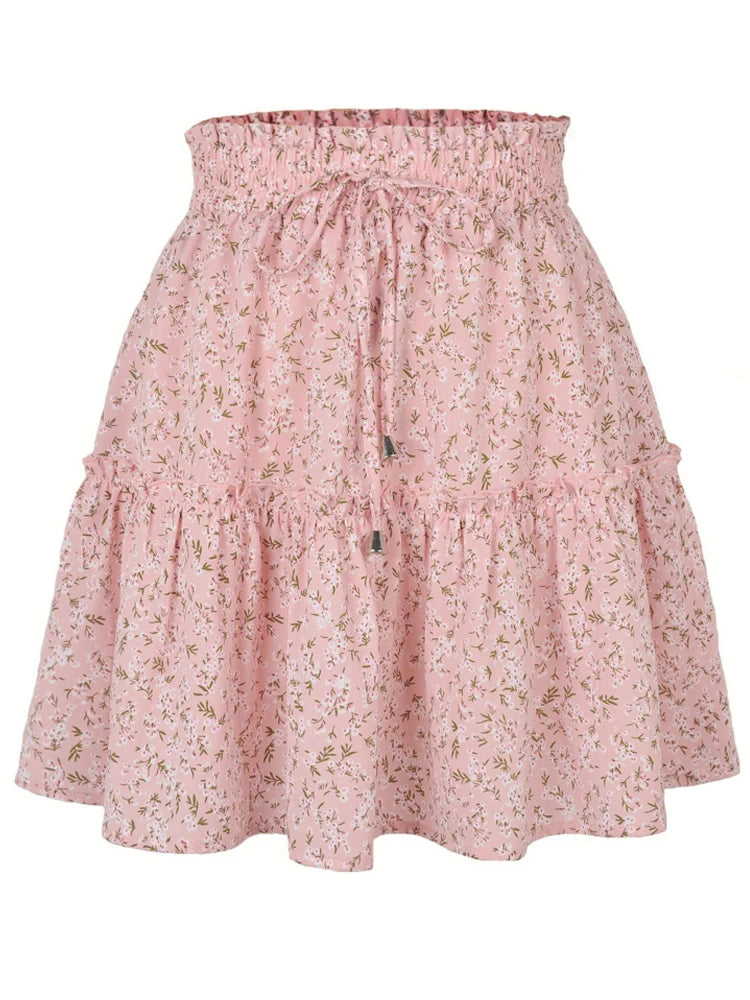 ✿ Solstice Bloom Ruffle Skirt ✿