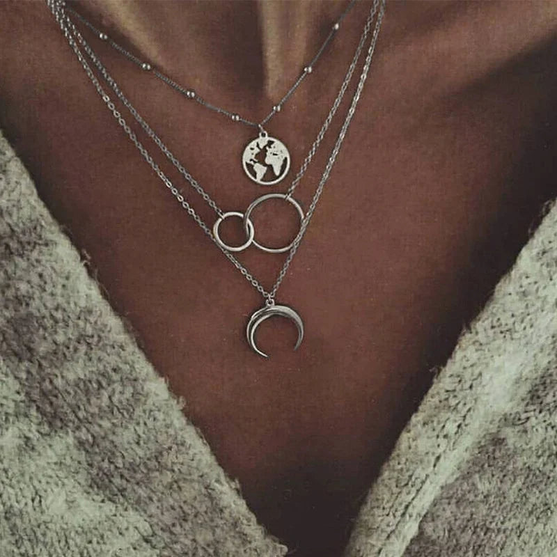 ✨ Lunaria Celestia Necklace Set ✨