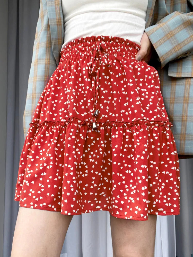 ✿ Solstice Bloom Ruffle Skirt ✿