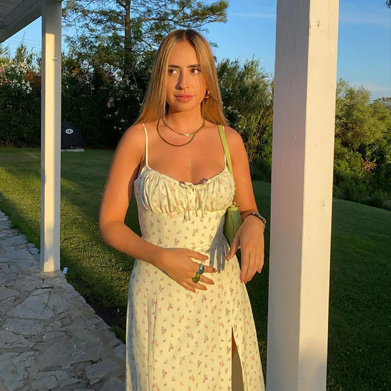 Morning Moon Long Dress by Lunaria's