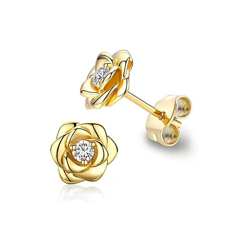 🌸 Lunaria PetalWhisper Studs 🌸