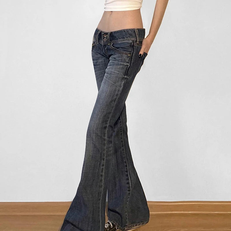 🌑 Lunaria Moonflare Vintage Jeans