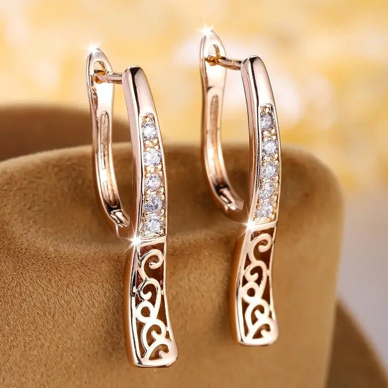 🌒 Lunaria Seraph Arc Hoops 🌒