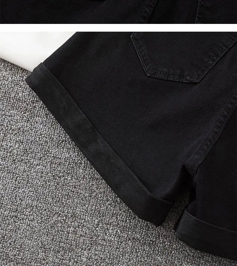 ✧ Lunaria Nova A-Line Denim Shorts