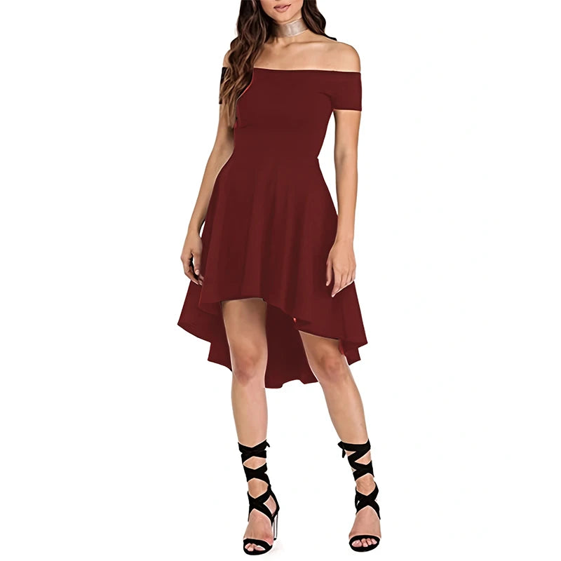 ✧ Lunaria Eclipse Asymmetry Dress