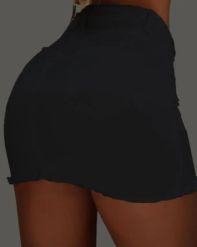❉ Aurora Buttoned Mini Skirt ❉