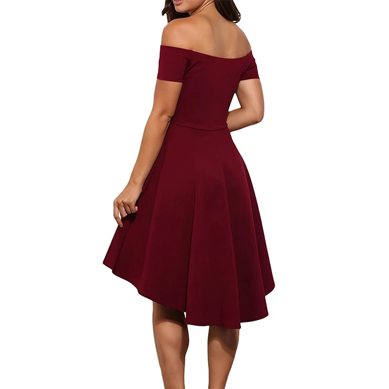 ✧ Lunaria Eclipse Asymmetry Dress