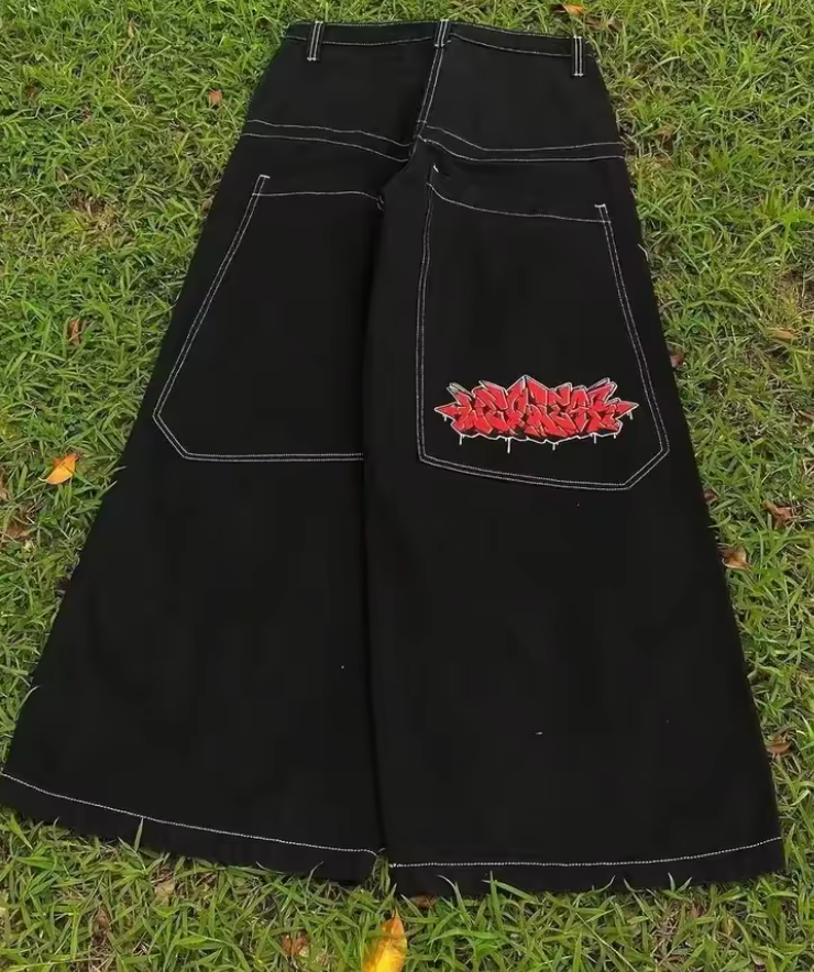 🌒 Lunaria Moonflare Pocket Jeans