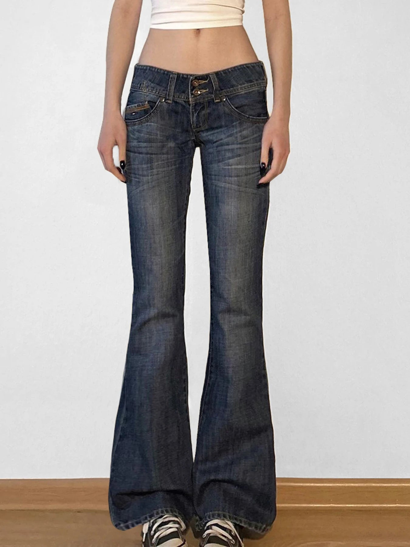 🌑 Lunaria Moonflare Vintage Jeans