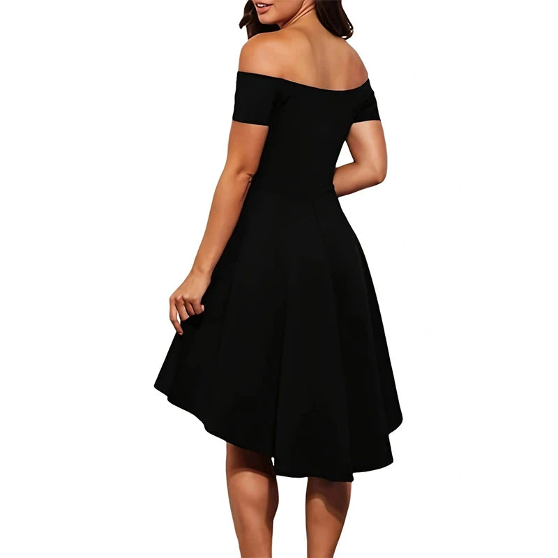 ✧ Lunaria Eclipse Asymmetry Dress