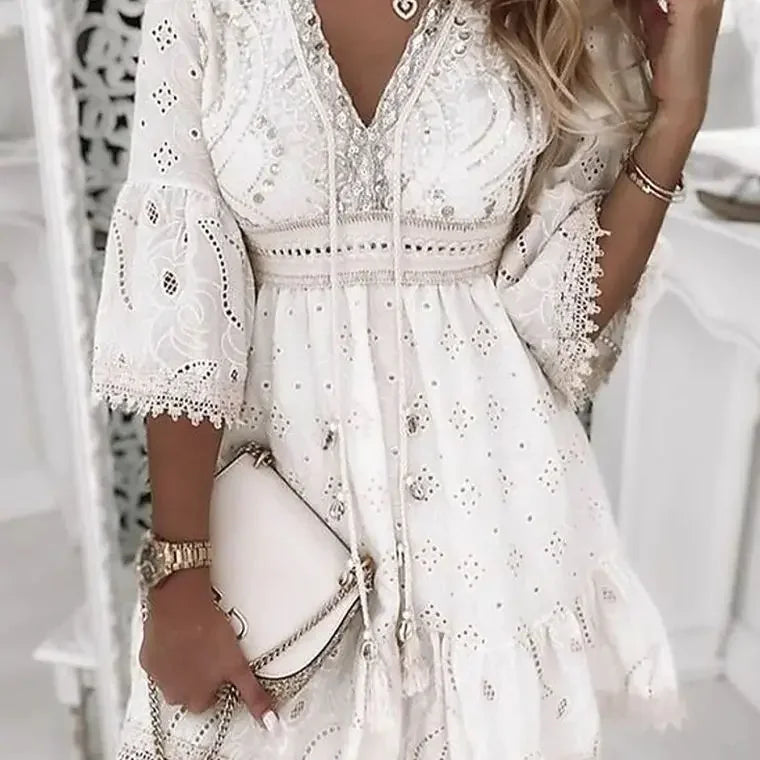 ✦ Lunaria Celestial Whisper Dress ✦