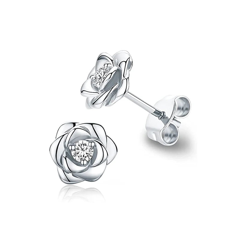 🌸 Lunaria PetalWhisper Studs 🌸
