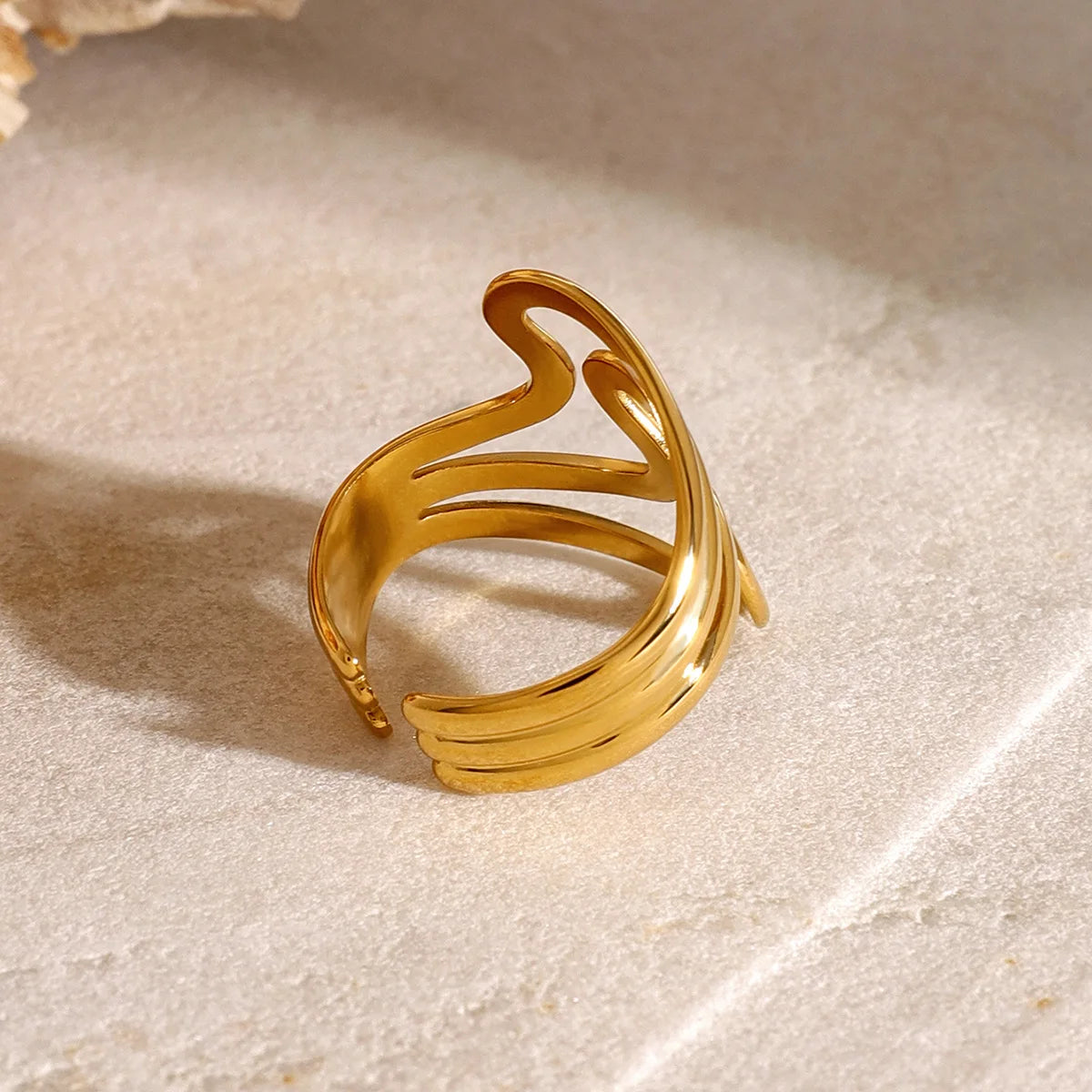 🌊 Lunaria AeonWave Ring 🌊