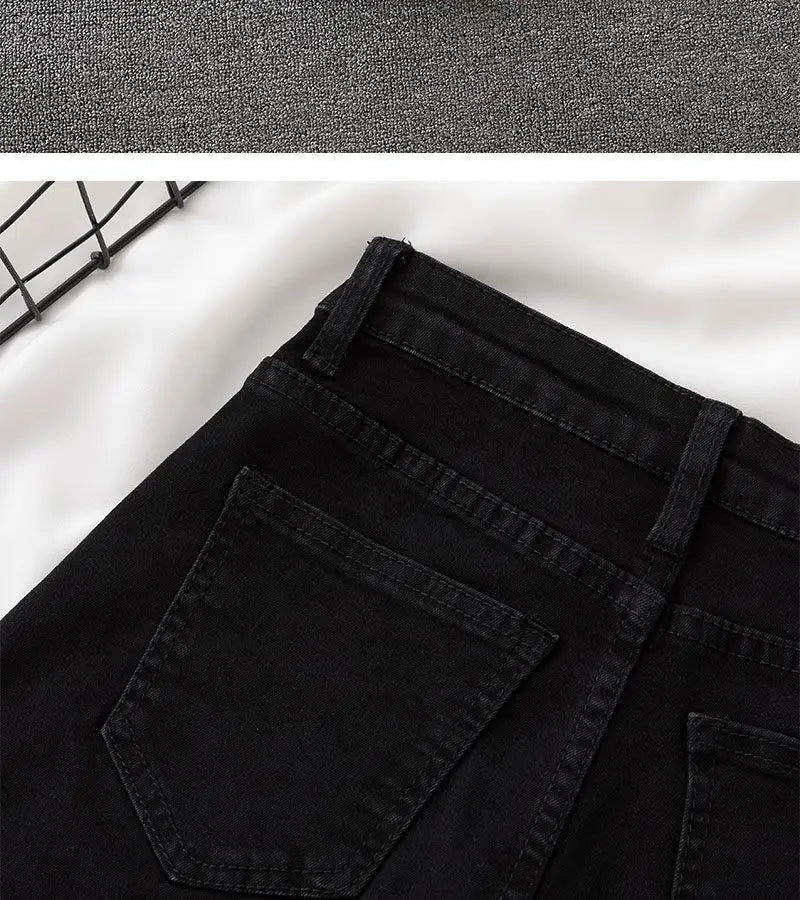 ✧ Lunaria Nova A-Line Denim Shorts