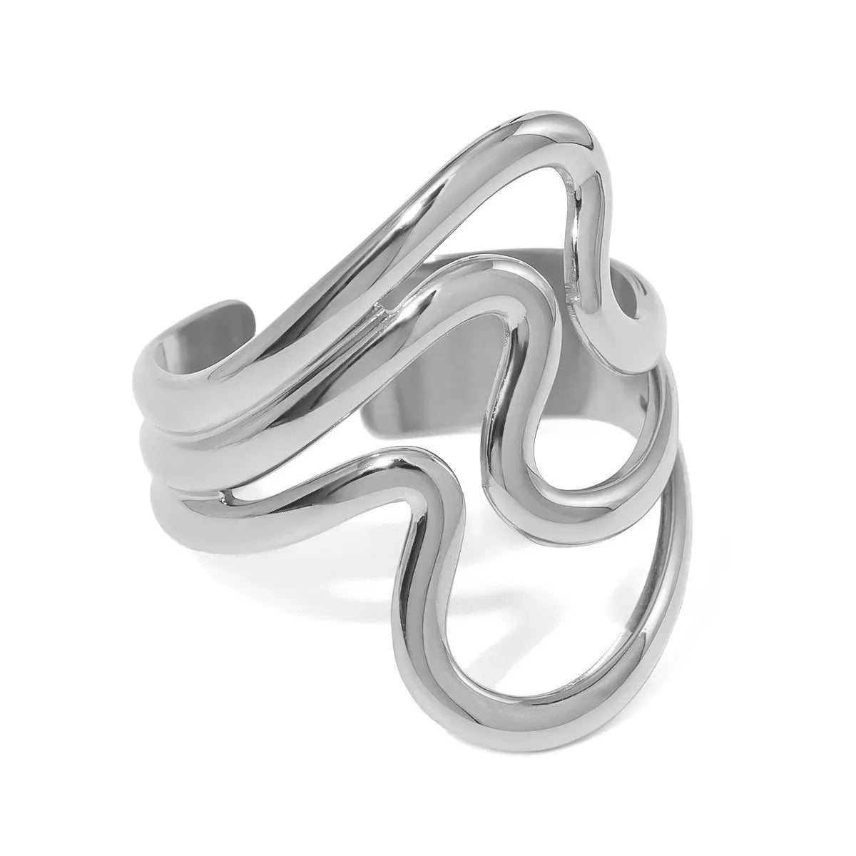 🌊 Lunaria AeonWave Ring 🌊