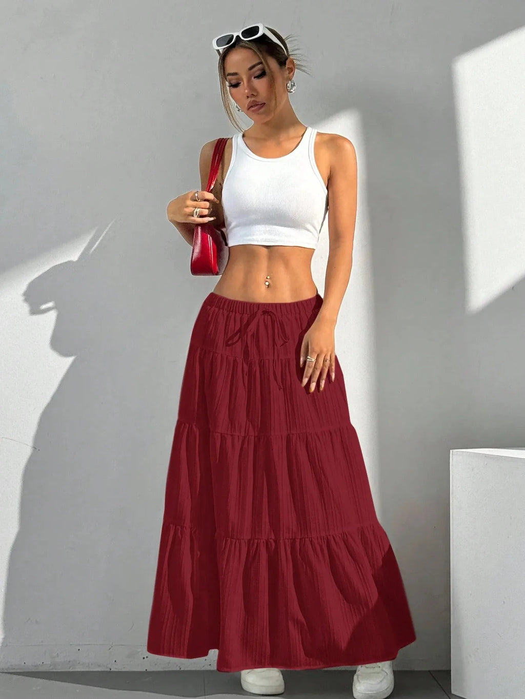 ✧ Celestia Cascade Maxi Skirt ✧
